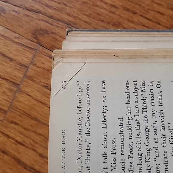 Vintage 1906 "A Tale of Two Cities" by Charles Dickens - Picture 9 of 11